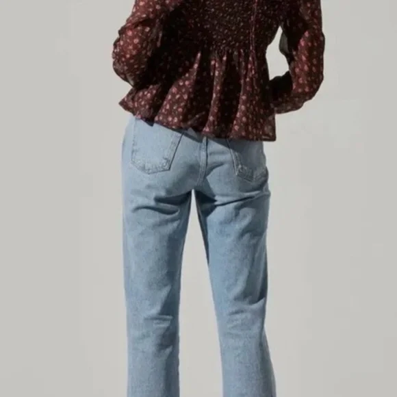 ASTR The Label Floral Print Smocked Babydoll Top‎ - Size XL - NEW With Tags. - Picture 16 of 16